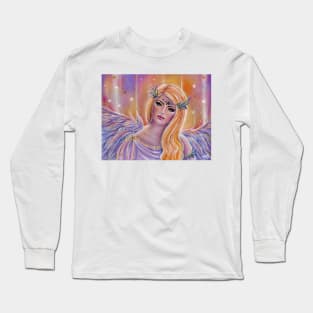 Aurora goddess of dawn by Renee Lavoie Long Sleeve T-Shirt